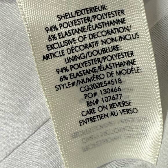 Alice + Olivia May Halter Neck Sequin Maxi Gown Dress Silver Women’s Sz 0 - Picture 7 of 8